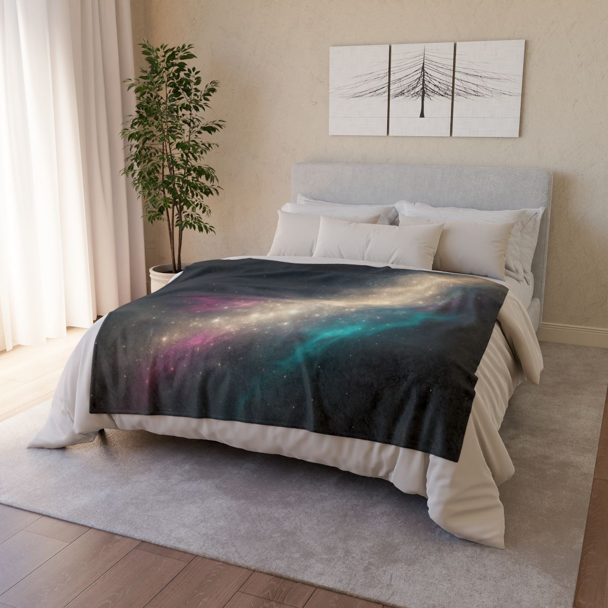 Radiant Flux Starstream personalized cozy blankets