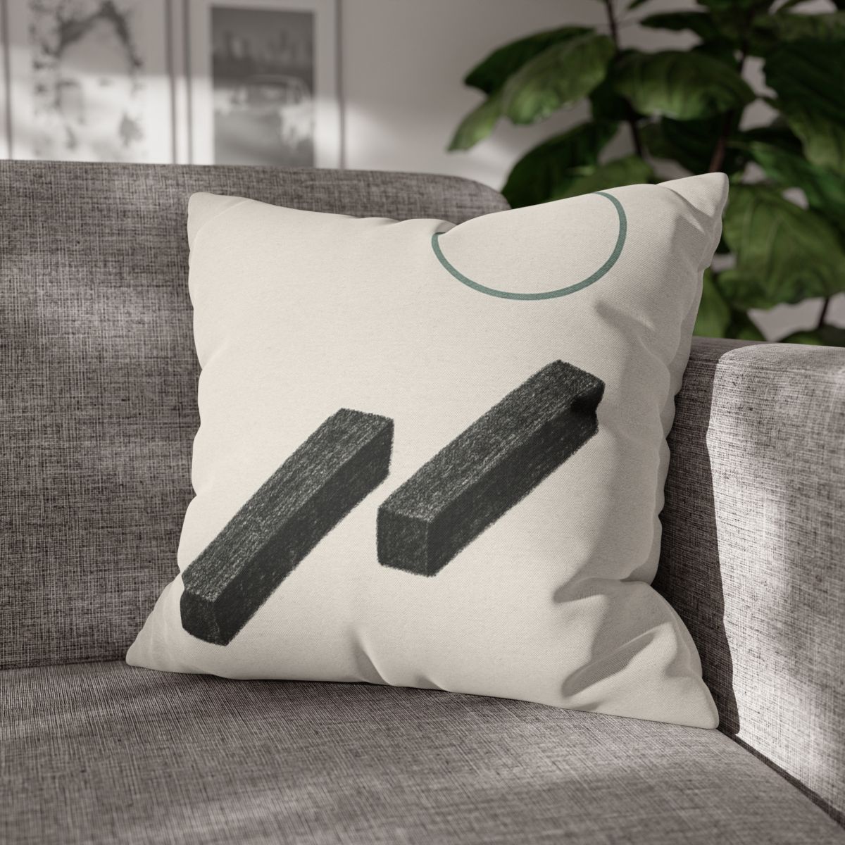 Staggered Bars With Floating Ring soft cotton pillow cases