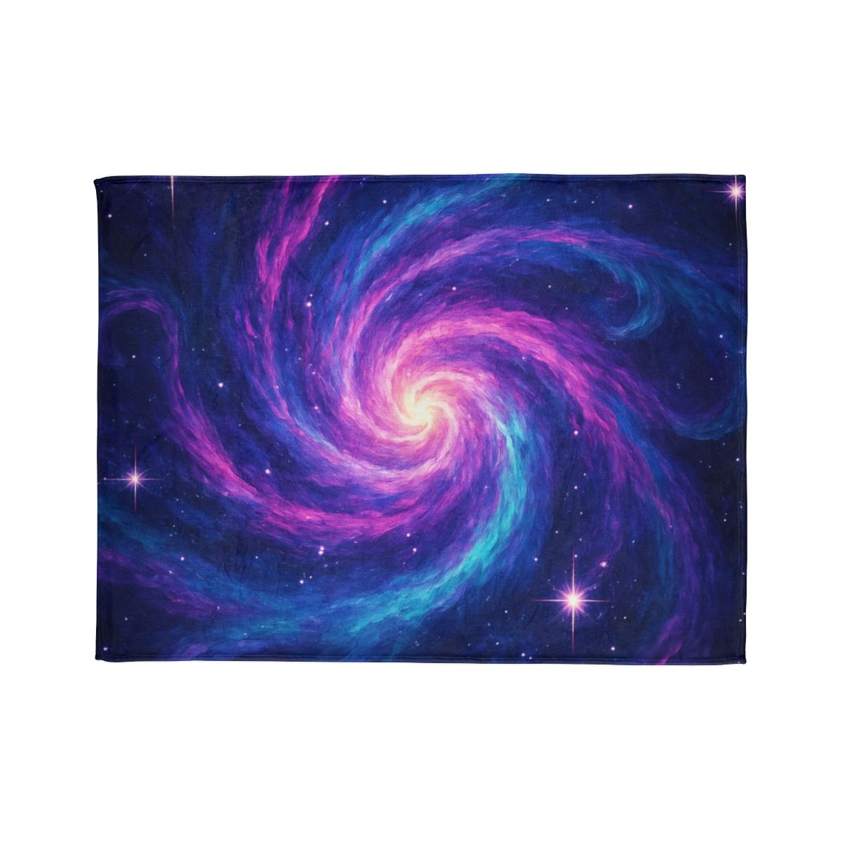Nebula Spiral Haze decorative home blankets