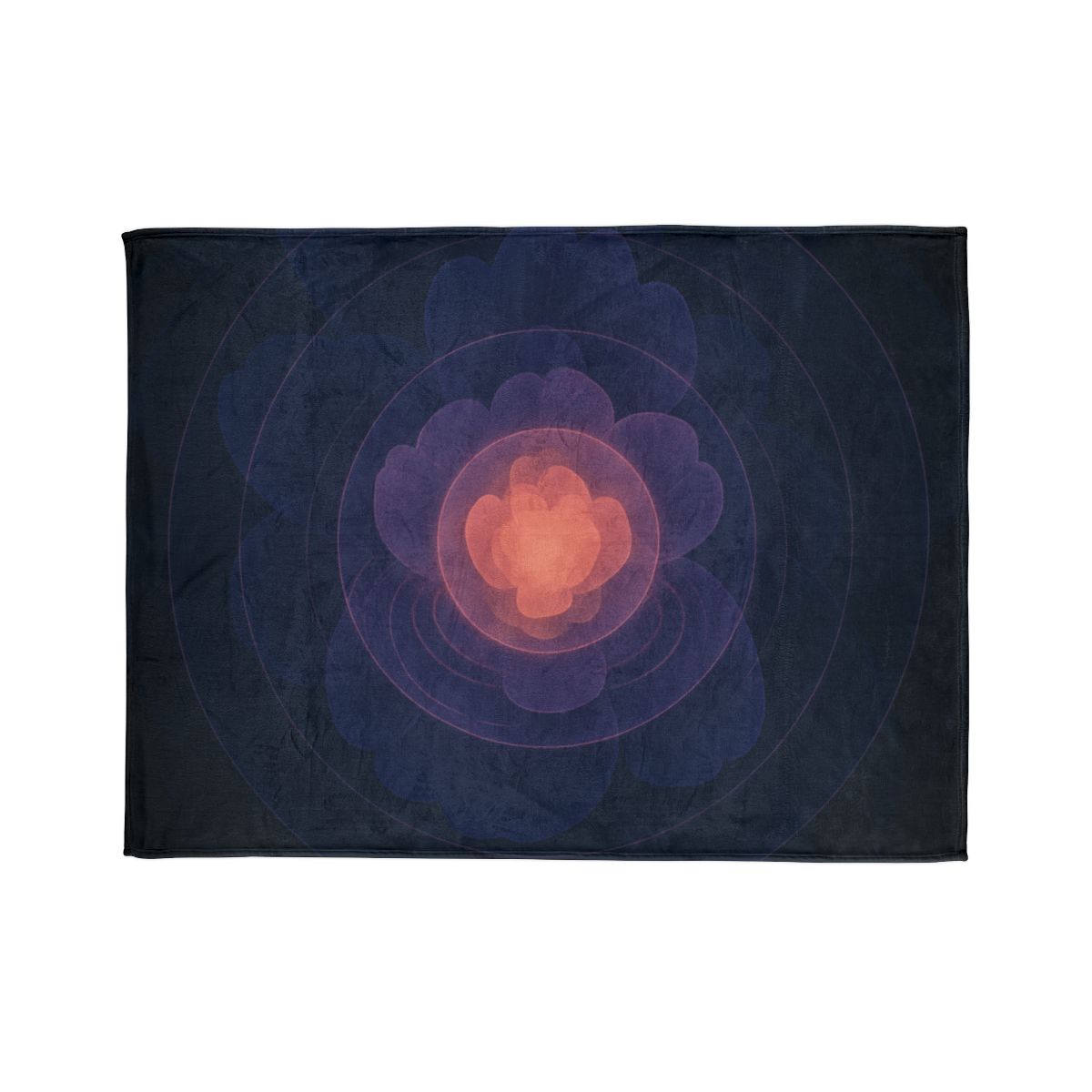 Petal Halo Interference decorative home blankets