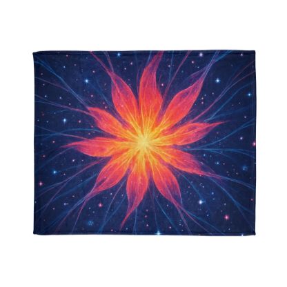 Ion Bloom Starburst Tapestry warm winter blankets