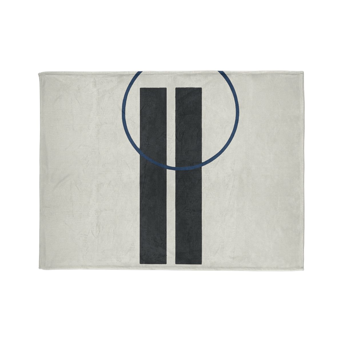 Split Column And Orbiting Ring soft fleece blankets