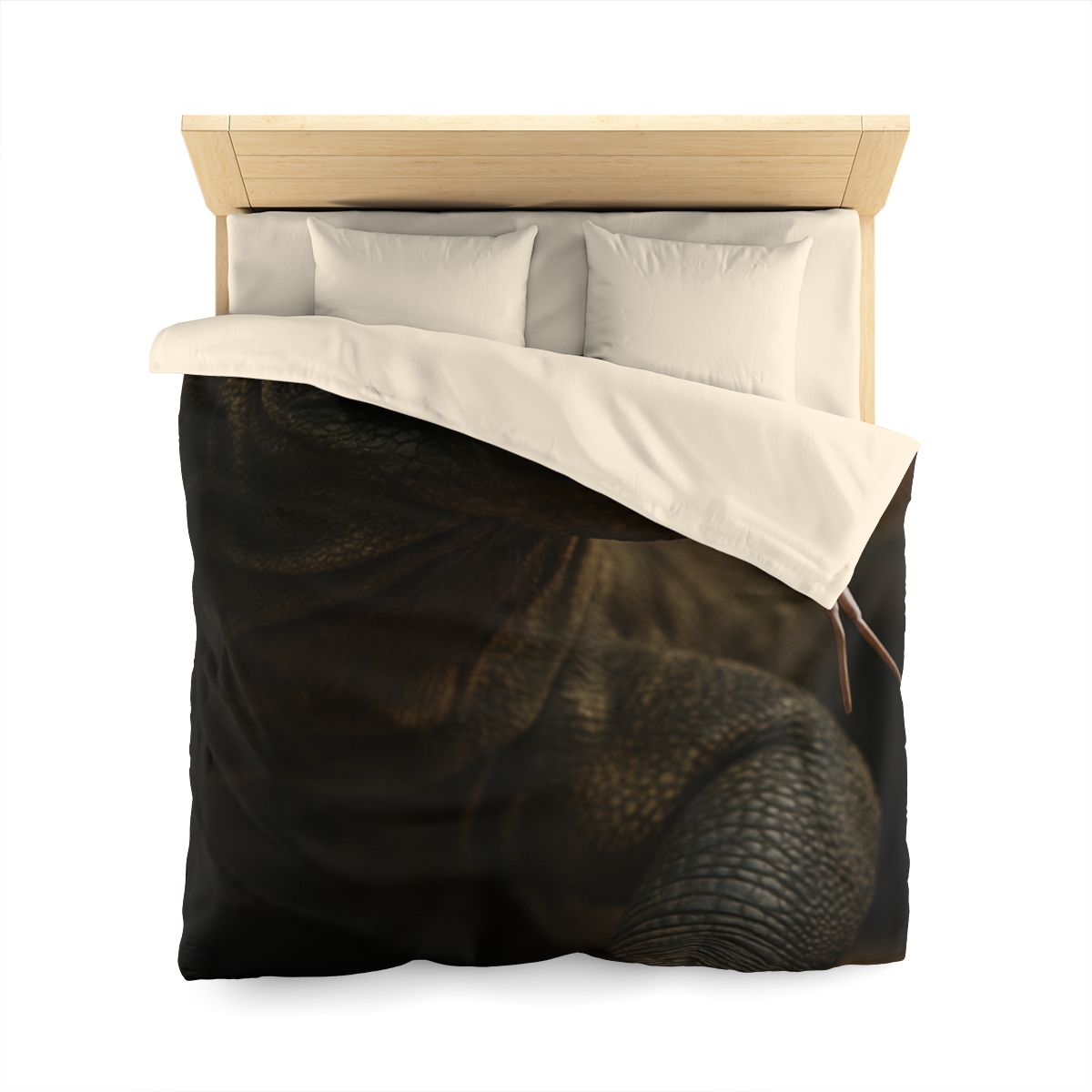 Ancient Sentinel Komodo Dragon designer printed duvets