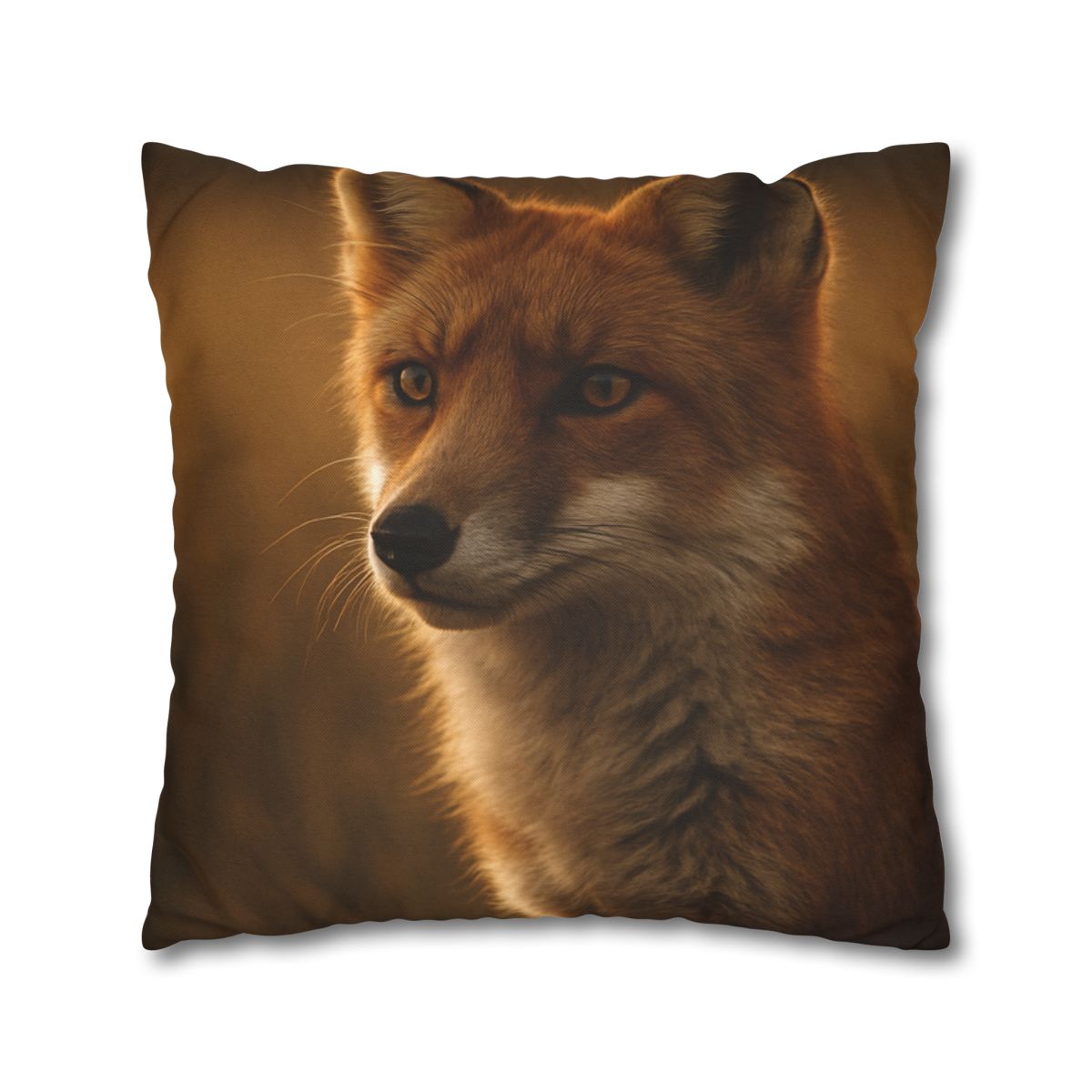 Crimson Whisper Red Fox comfortable bedding pillow covers