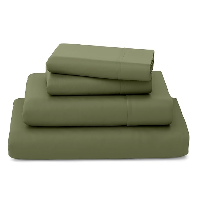 Luxury Bamboo Sheets Blend of Rayon Derived from Bamboo 3 Piece Bedding Set