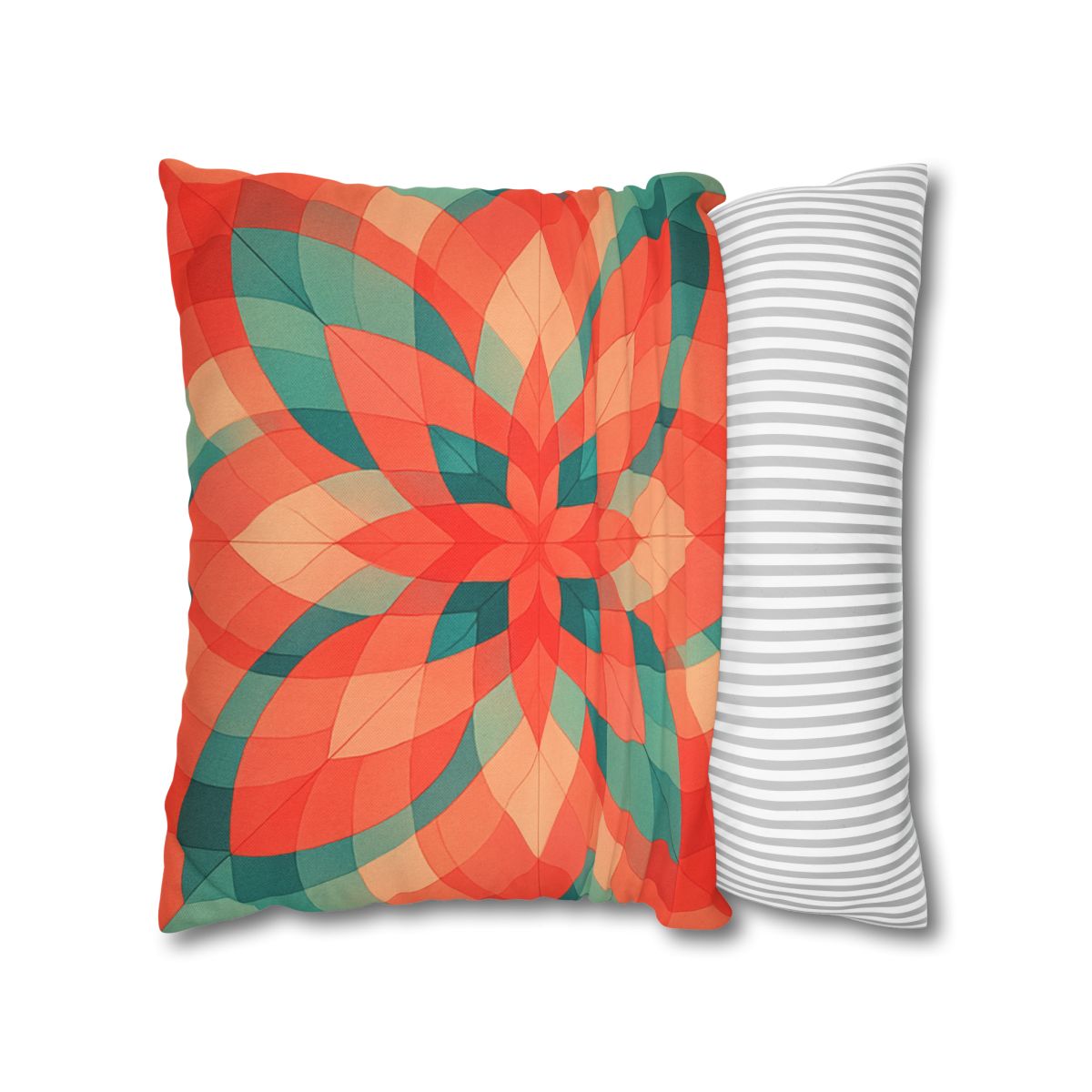 Petal Prism Overlap stylish decorative pillowcases