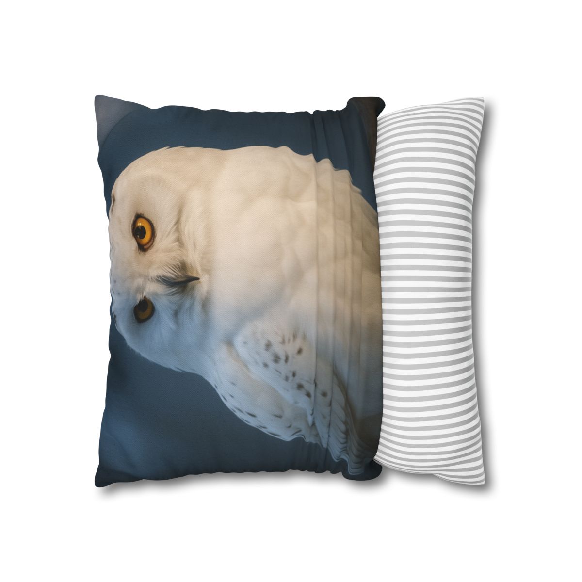 Twilight Watcher Snowy Owl custom pillow cases