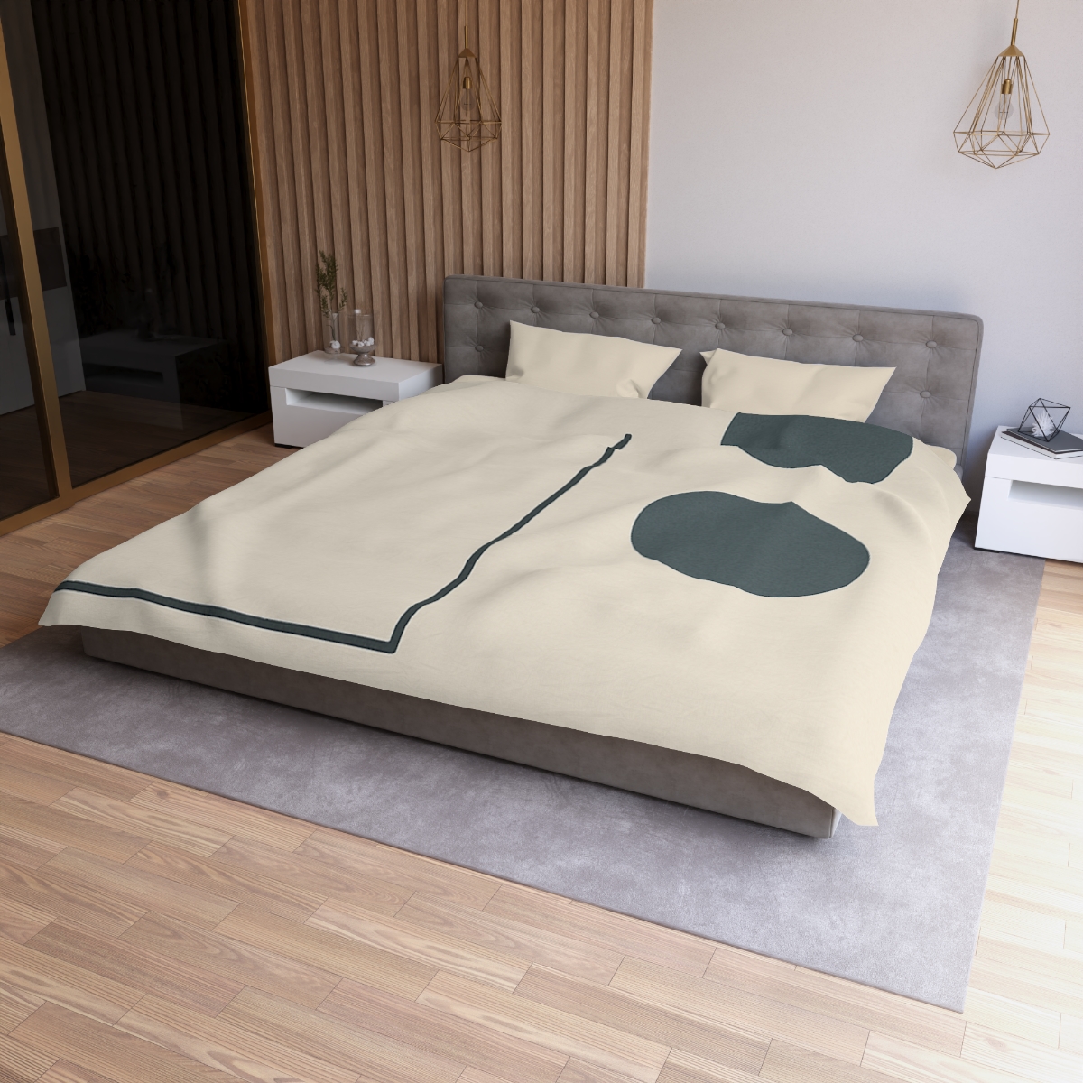 Broken Frame And Drifting Pair trendy bedroom duvets