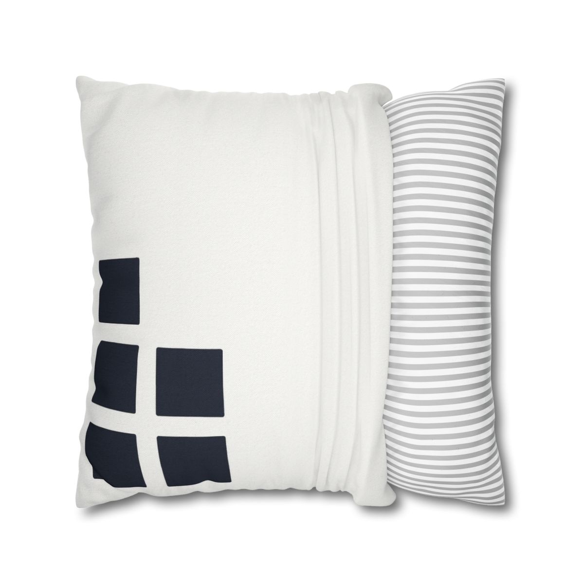 Corner Grid With Missing Star trendy patterned pillow cases