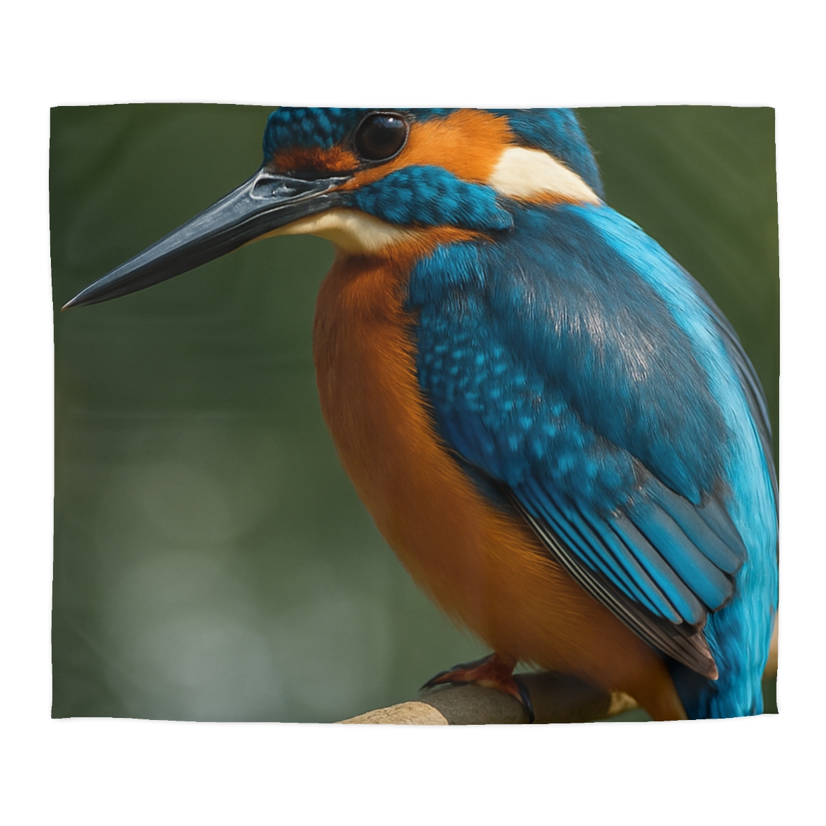 Azure Bolt Common Kingfisher trendy bedroom duvets