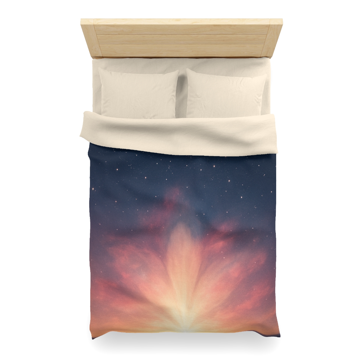 Starlit Horizon Bloom soft comforter duvets