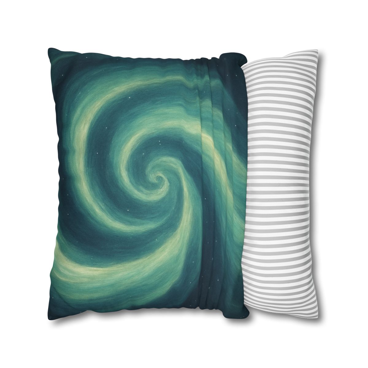 Aurora Spiral Veil trendy patterned pillow cases
