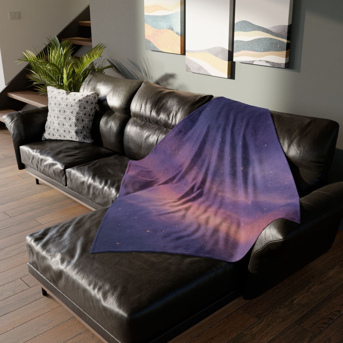 Chromatic Dust Tide Tapestry warm winter blankets