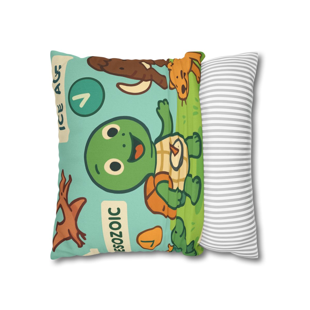 Time-Traveling Tortoise trendy patterned pillow cases