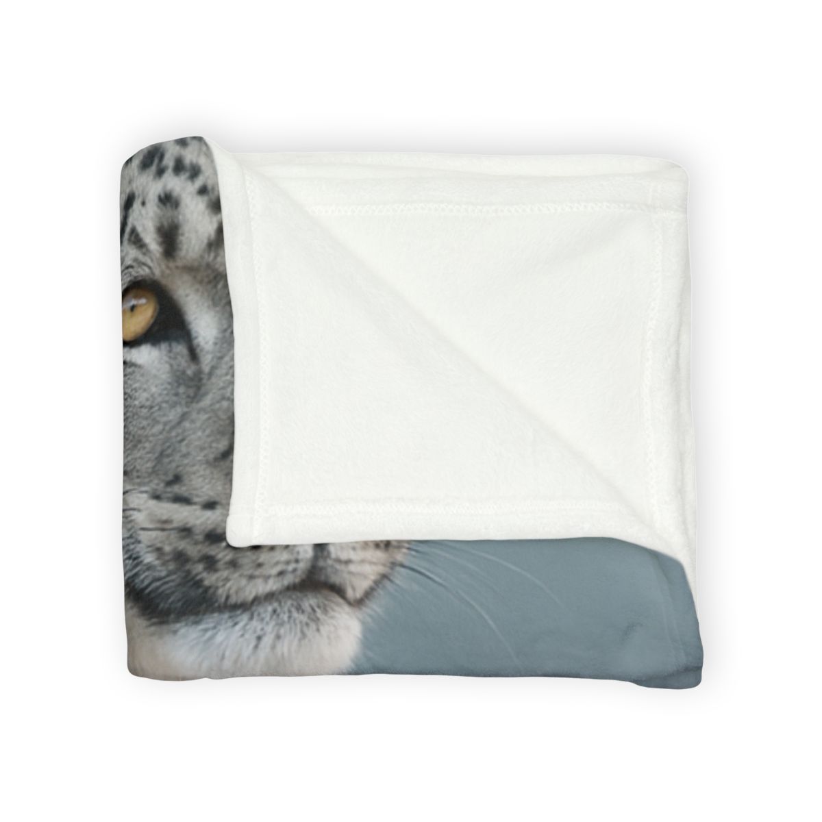 Ridge Phantom Snow Leopard decorative home blankets