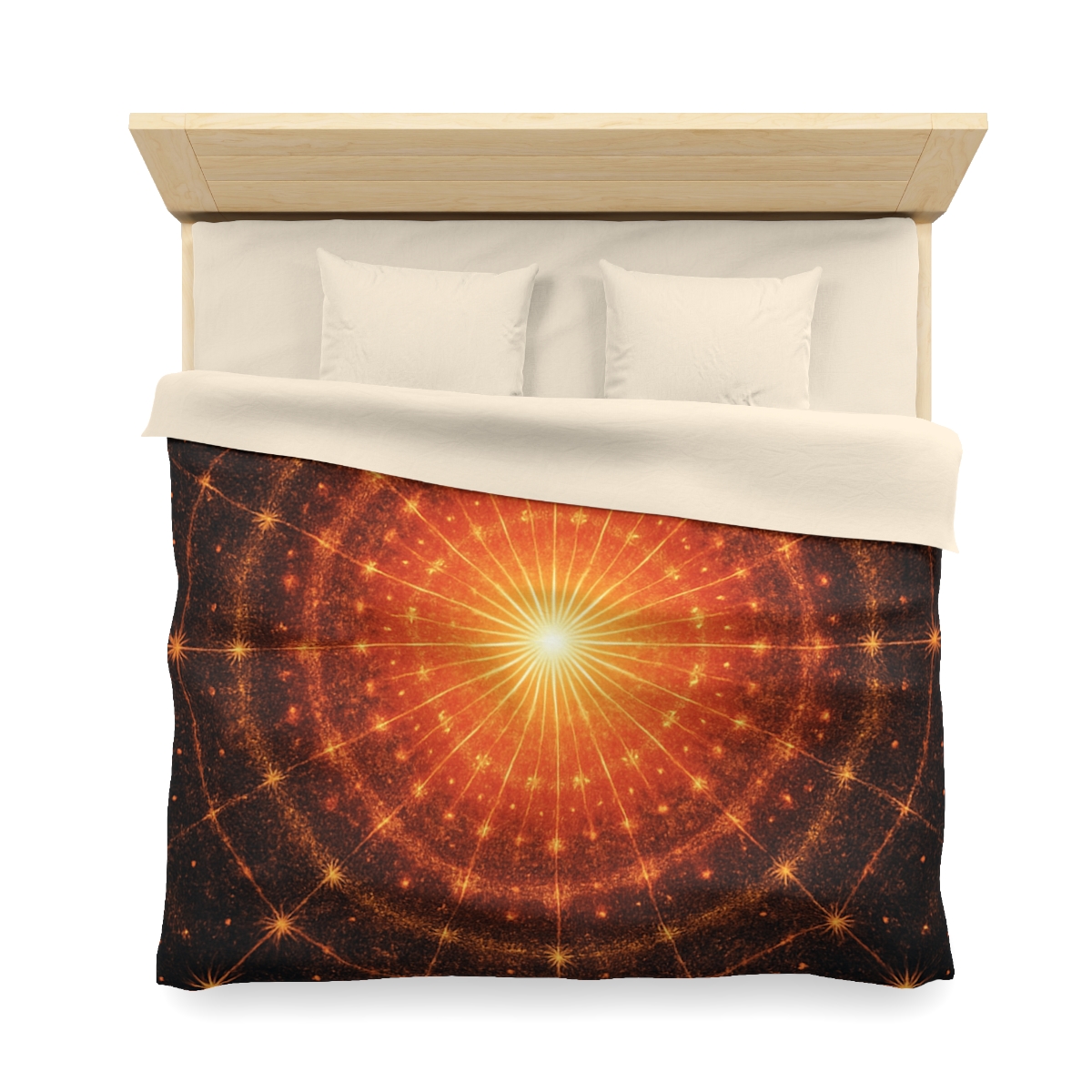 Photon Burst Mandala warm winter duvets