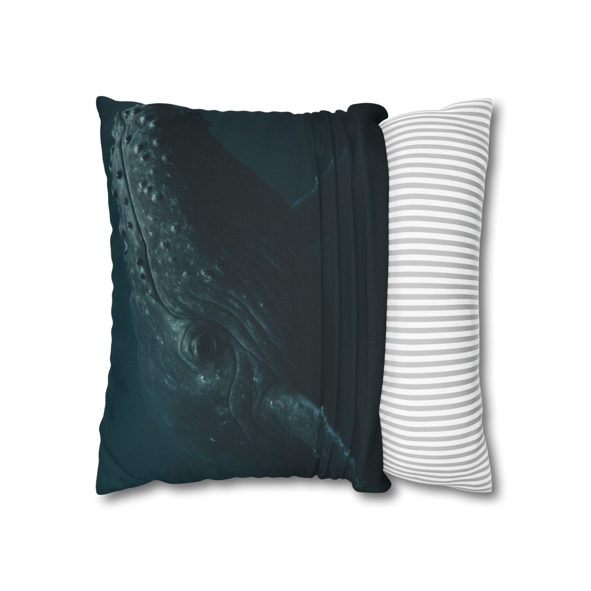 Deep Current Humpback Whale personalized pillow covers