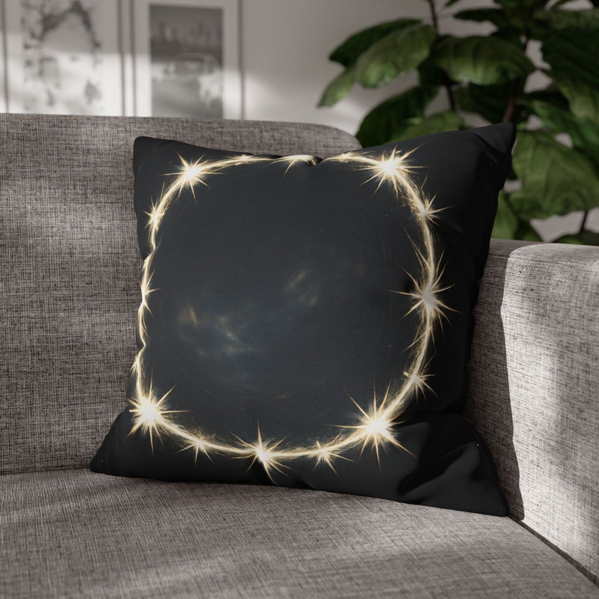 Starburst Mirage Ring unique gift pillow cases