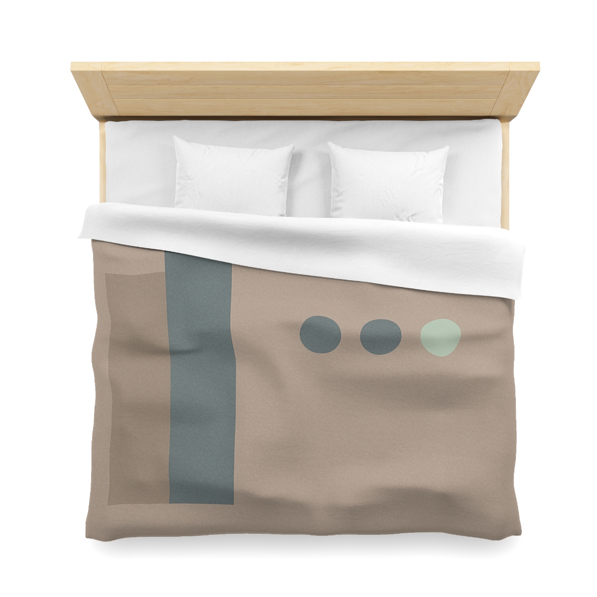 Stepped Pair And Small Dot Cluster designer printed duvets