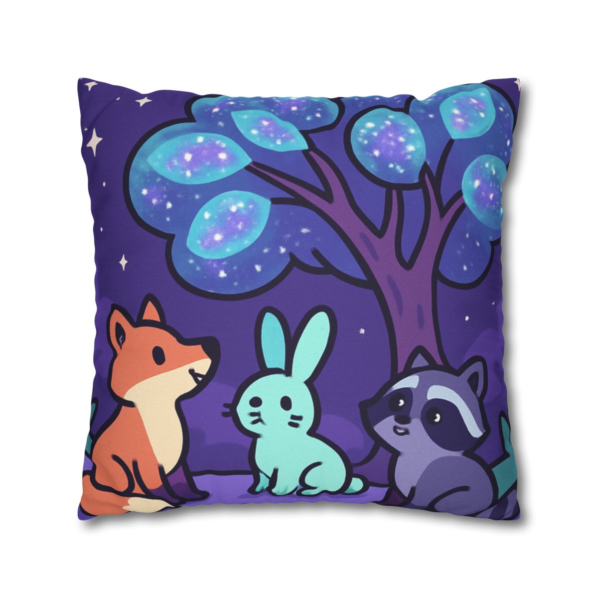 Nebula Forest Friends trendy patterned pillow cases