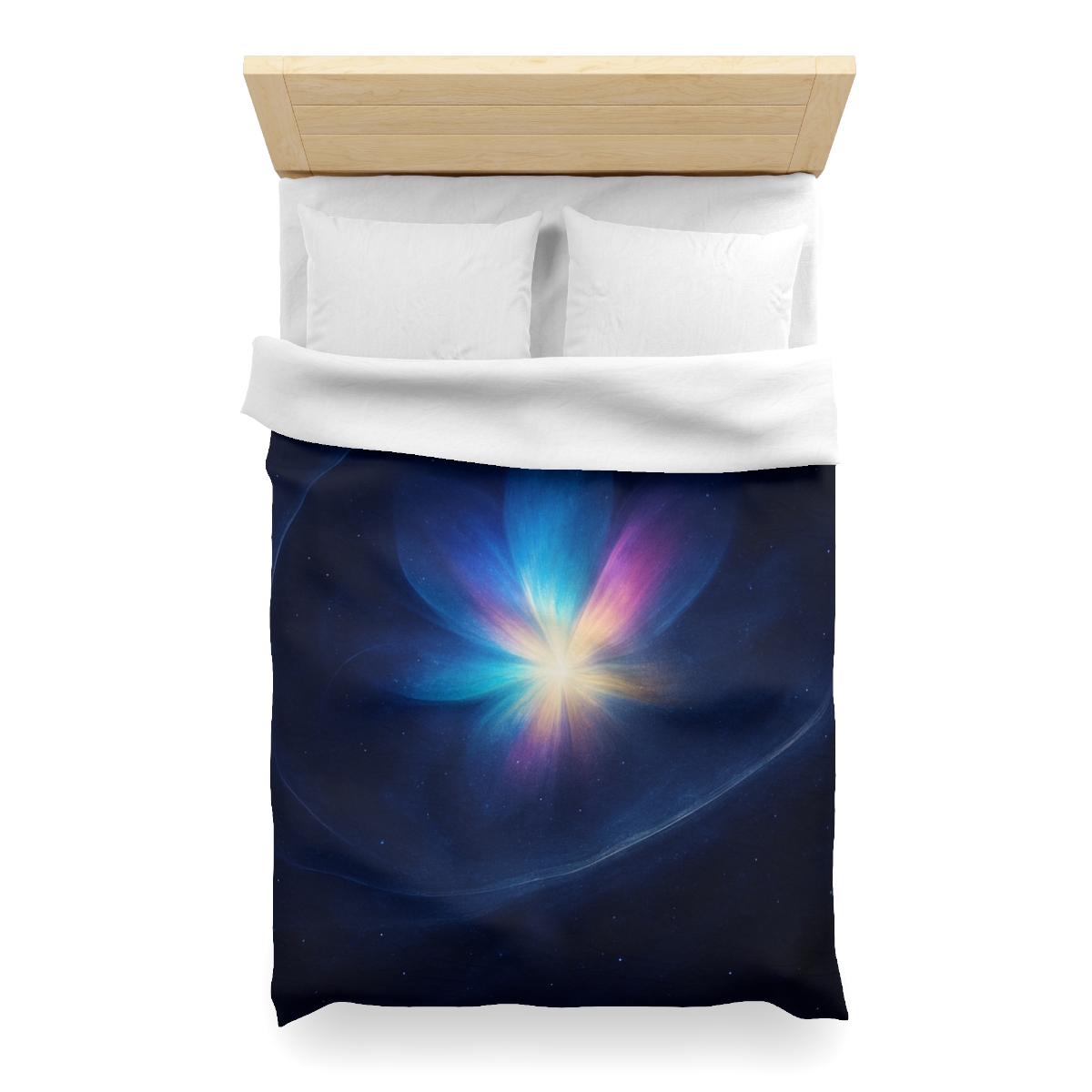 Prismatic Lensing Bloom personalized bedding duvets