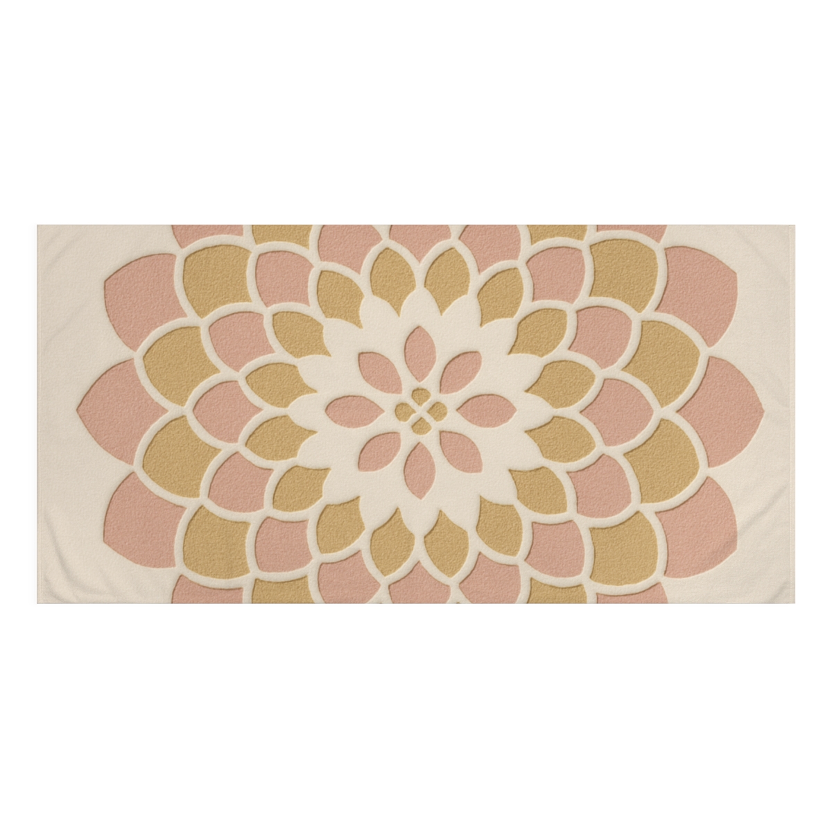 Petal Circuit Mosaic soft cotton towels