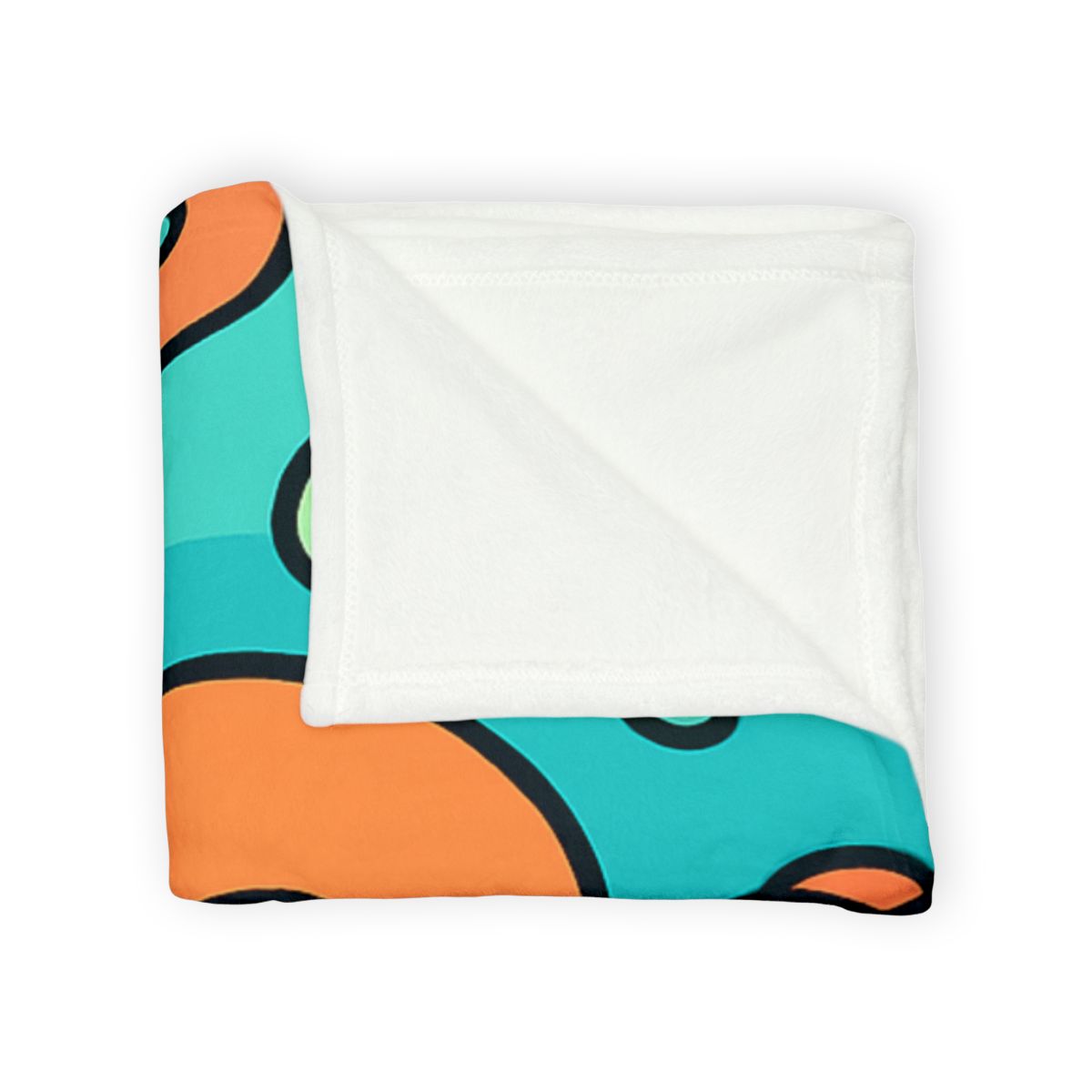 Cosmic Coral Reef Classroom soft fleece blankets