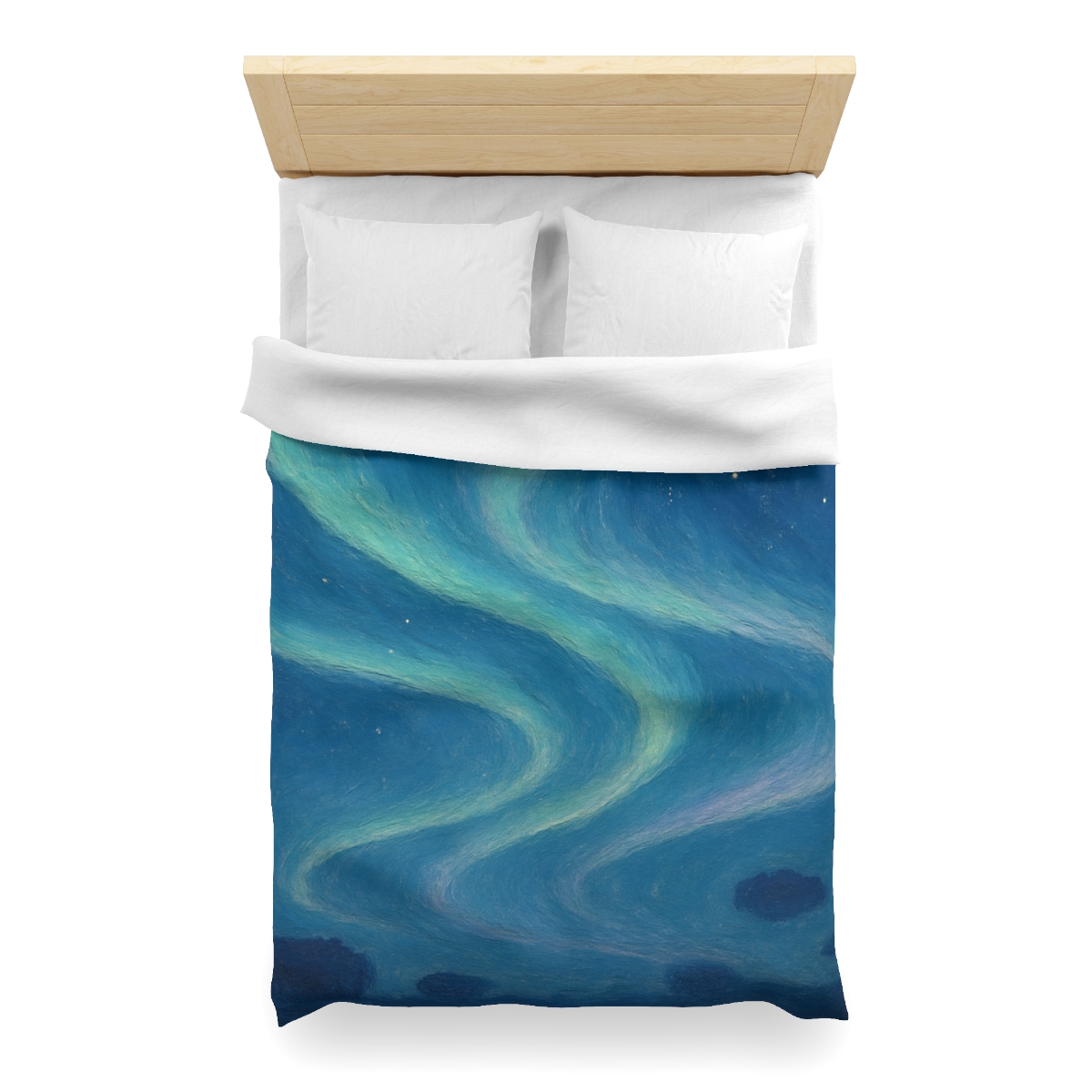 Aurora Halo Drift stylish duvet covers