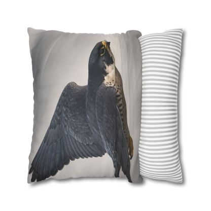 Stormglide Peregrine Falcon personalized pillow covers