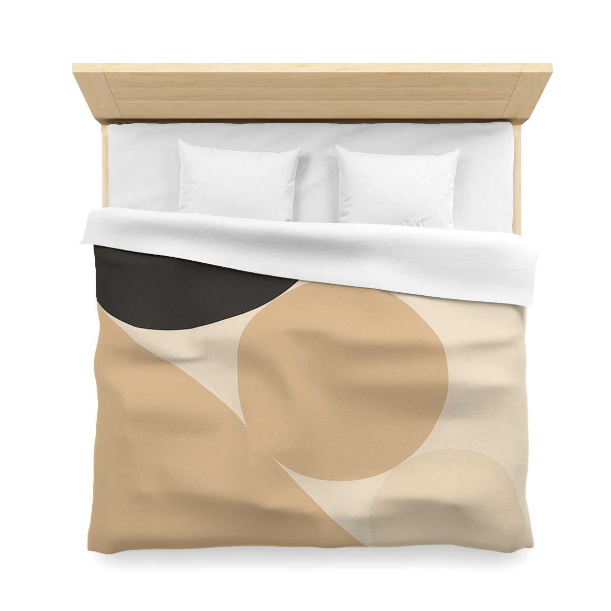 Triptych Of Offset Circles duvets for gifts