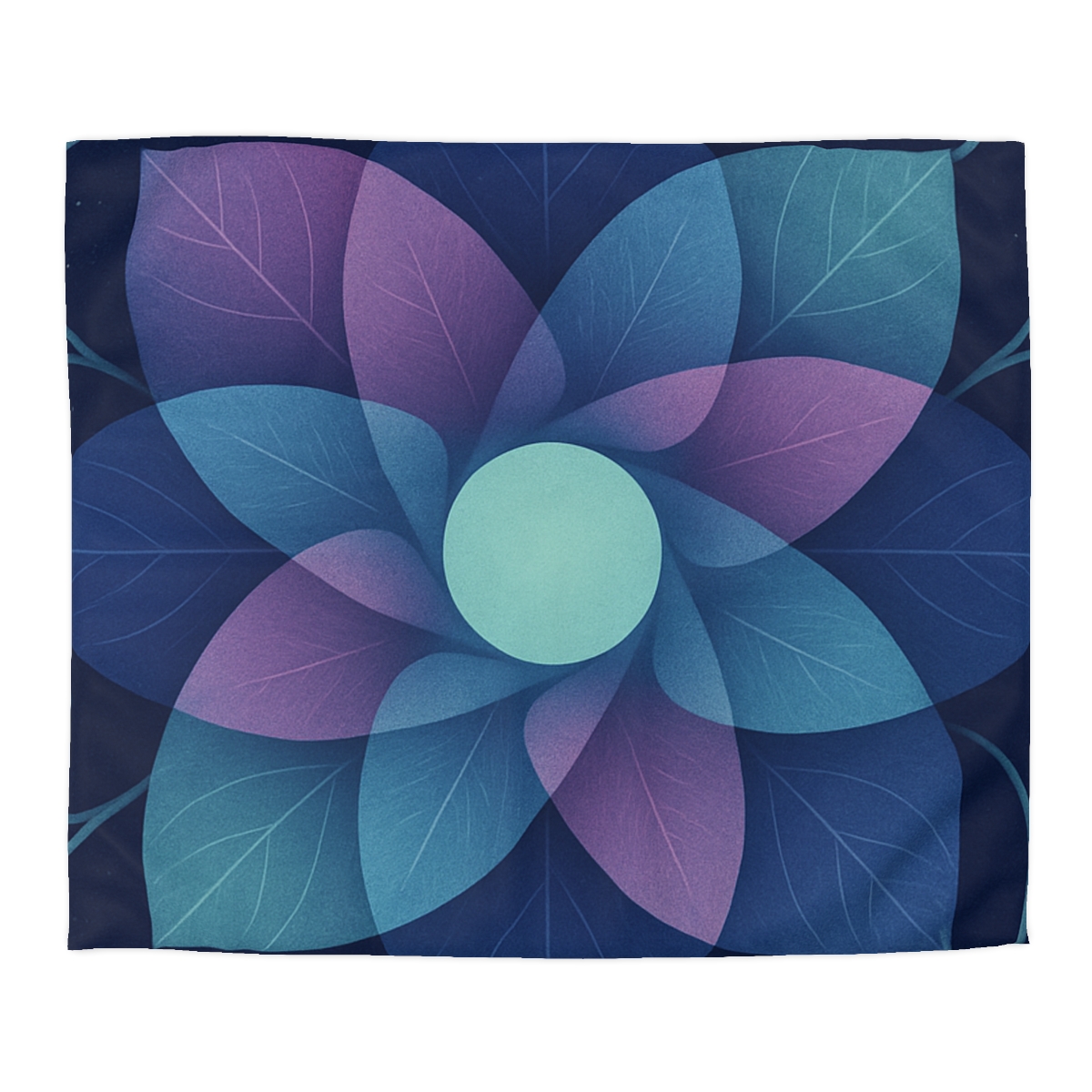 Petal Aperture Kaleidoscope stylish duvet covers
