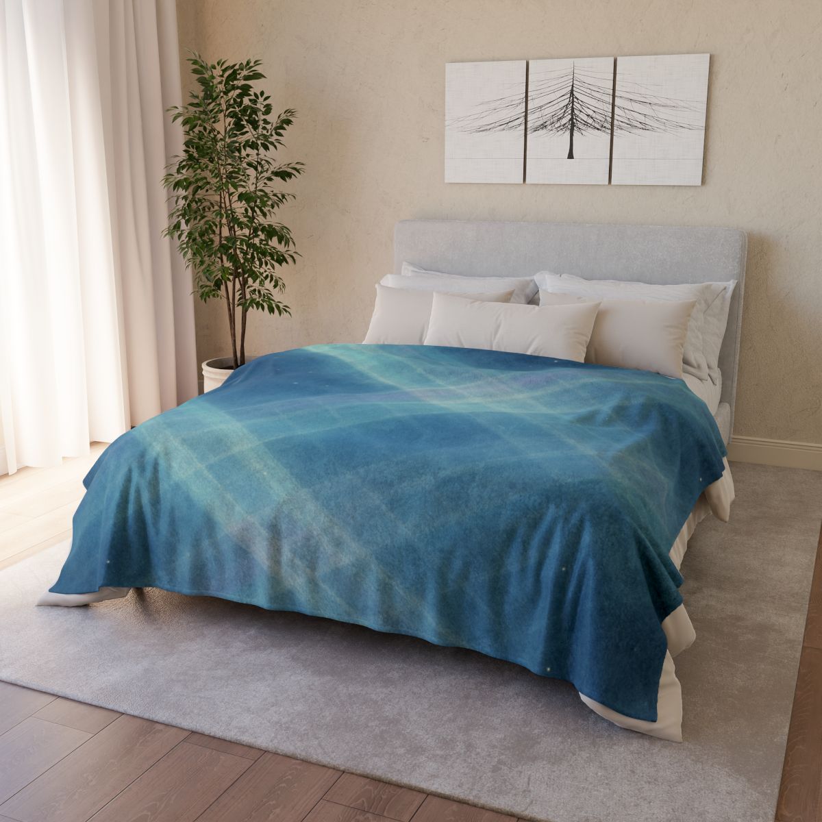 Aurora Lattice Drift unique gift blanketscustom blankets