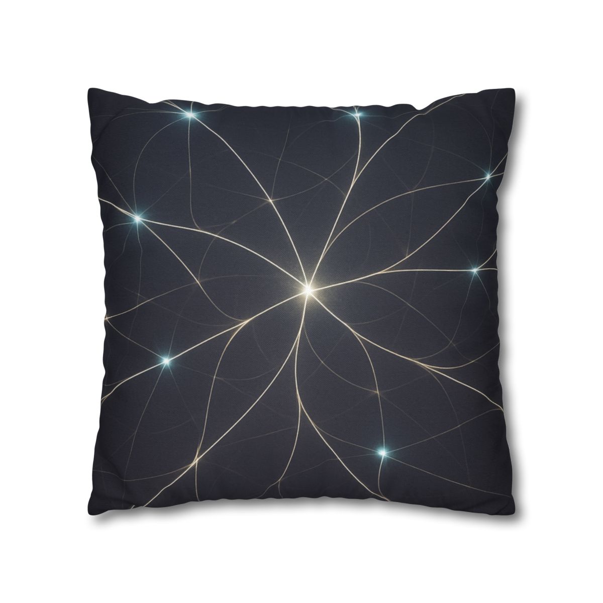 Quantum Dust Lattice designer print pillow cases
