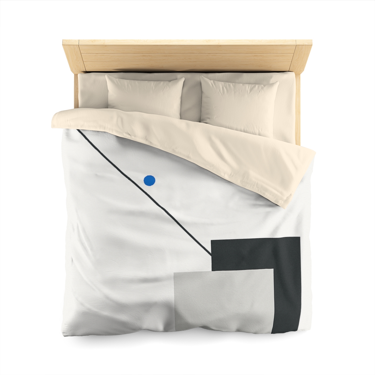 Corner Stack With Shared Diagonal trendy bedroom duvets