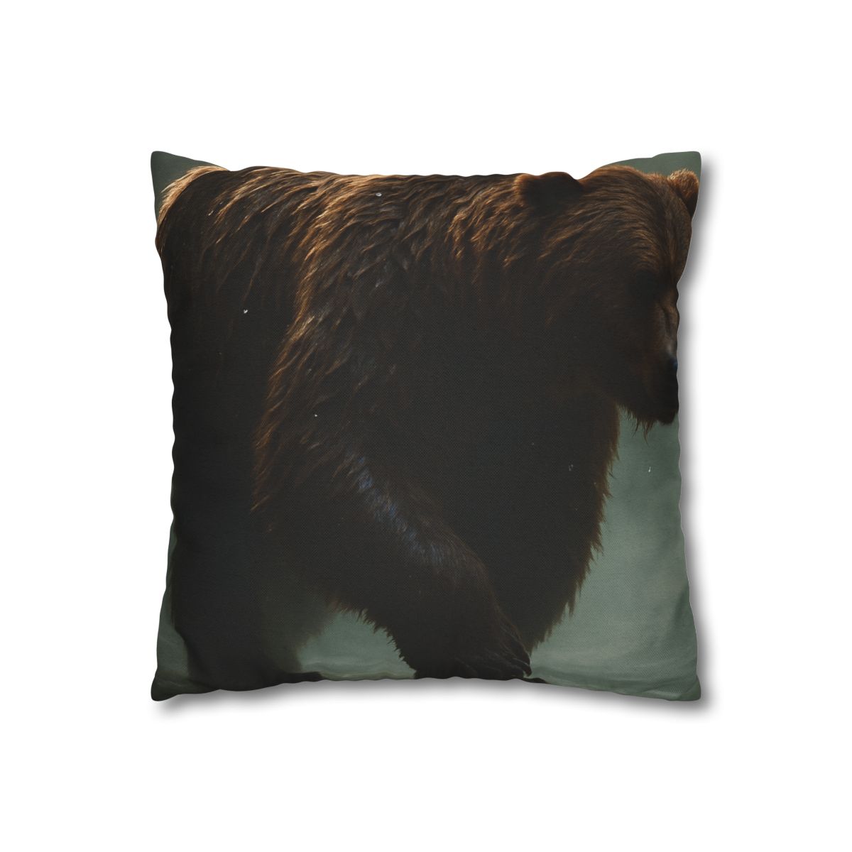 River King Grizzly Bear personalized pillow covers