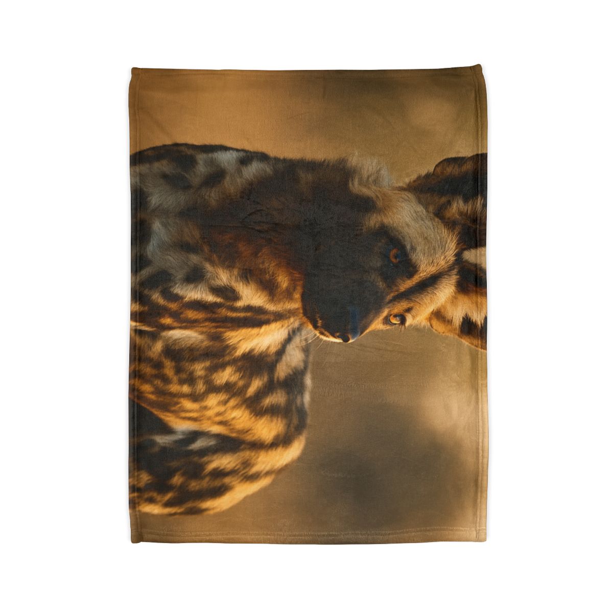 Ember Patrol African Wild Dog personalized cozy blankets