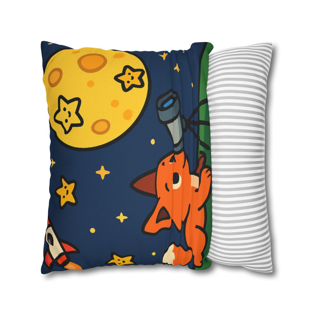 Stargazer Fox In The Moon Meadow unique gift pillow cases