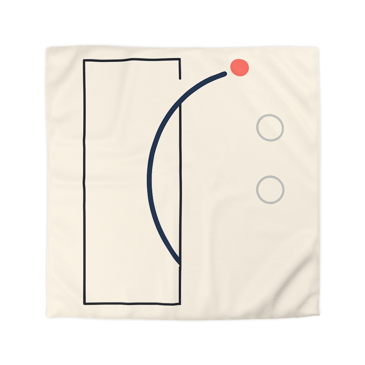 Offset Frame With Orbit Arc trendy bedroom duvets