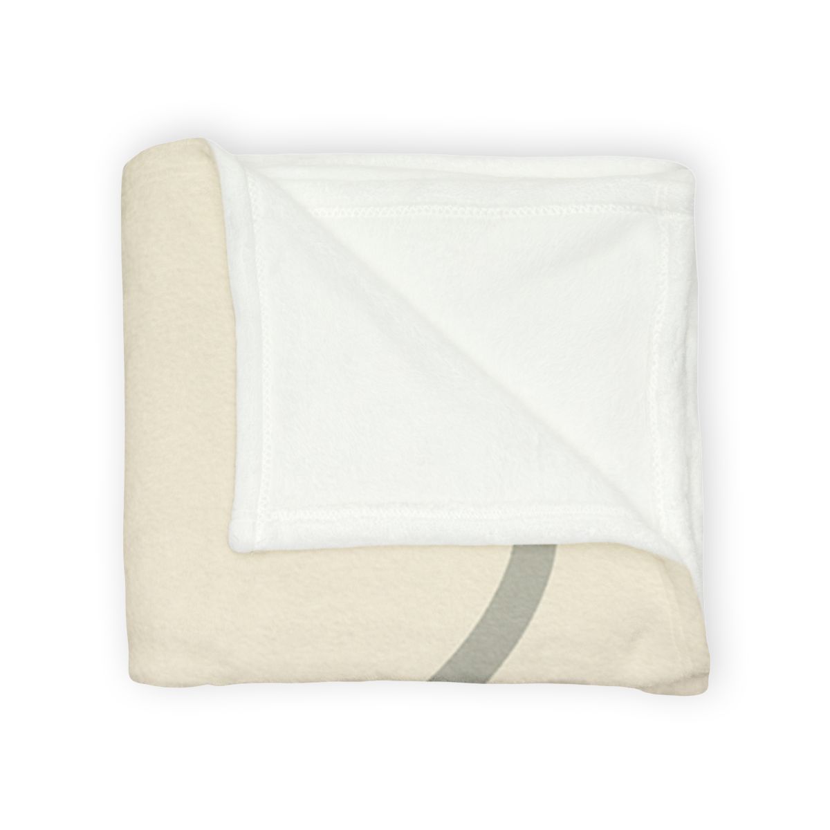 Split Rectangle With Floating Ring custom blankets