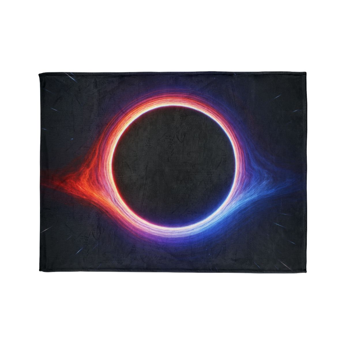 Obsidian Singularity Halo personalized cozy blankets
