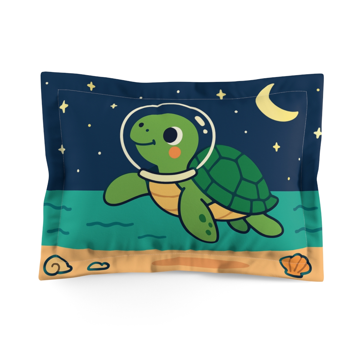 Stargazer Sea Turtle gift pillows for home