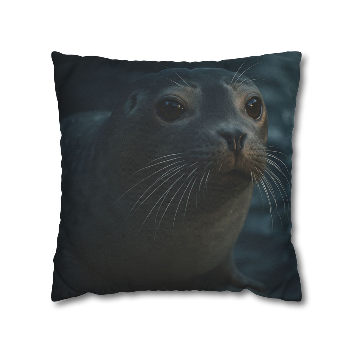Moonlit Gaze Harbor Seal unique gift pillow cases