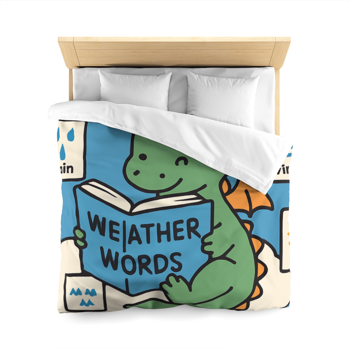 Cloud Library Dragon custom duvets