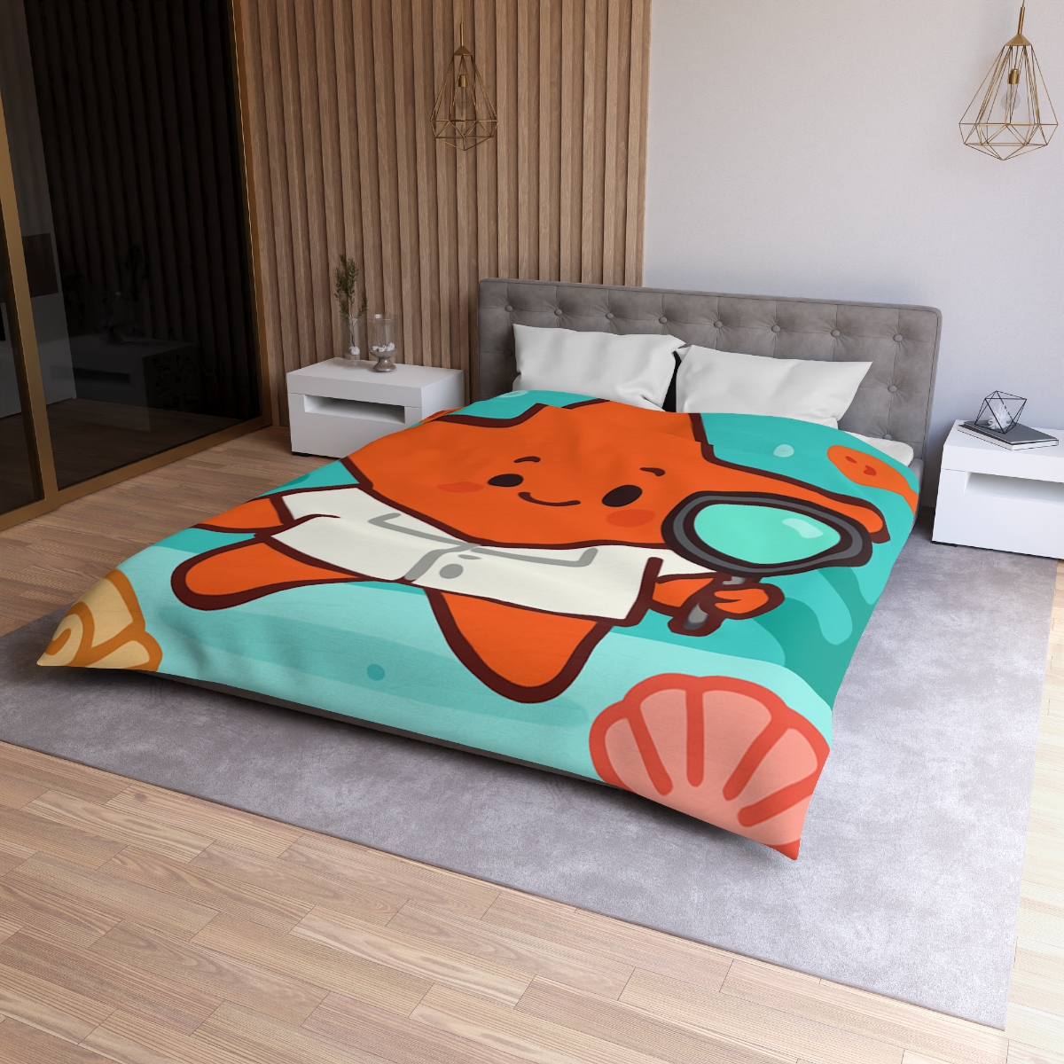 Starfish Science Explorer stylish duvet covers