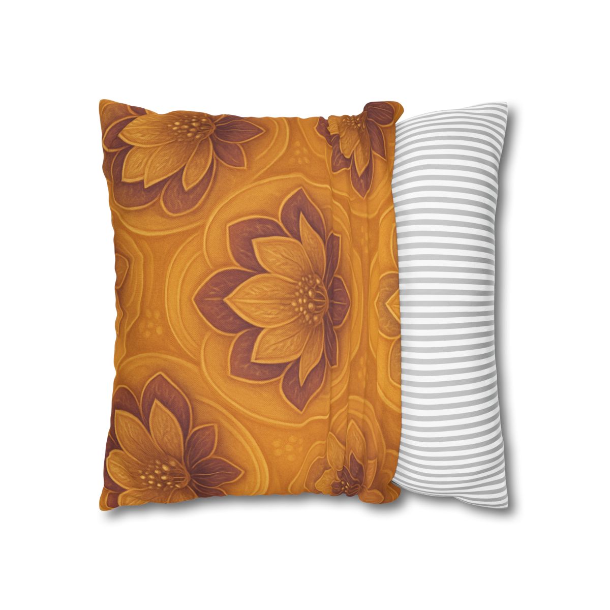 Auric Blossom Halo personalized pillow covers