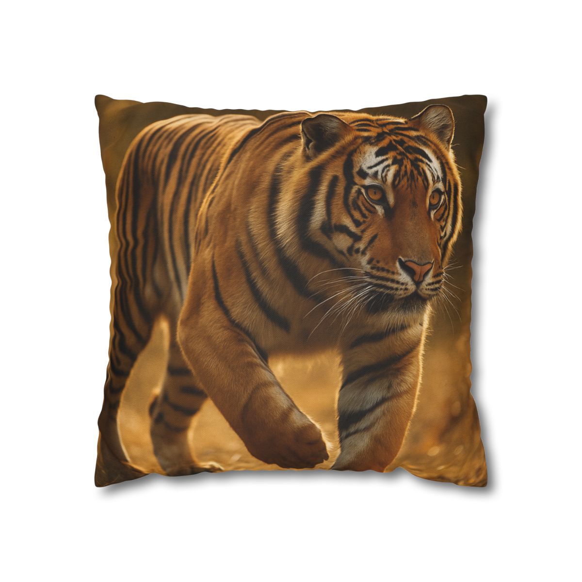 Forest Stalker Bengal Tiger soft cotton pillow cases