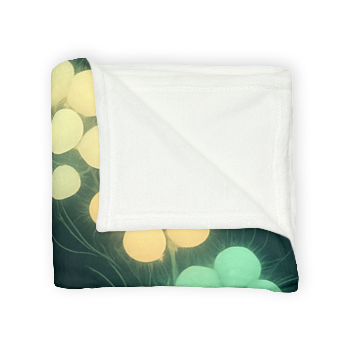 Galactic Seed Halo stylish throw blankets