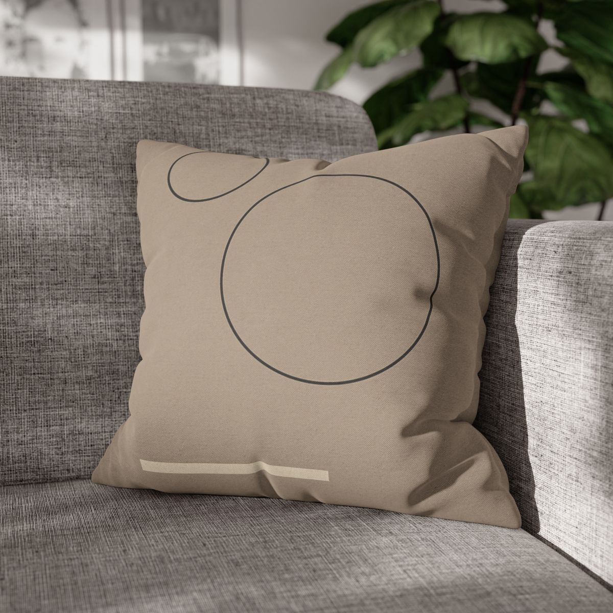 Floating Ring Alignment personalized pillow covers