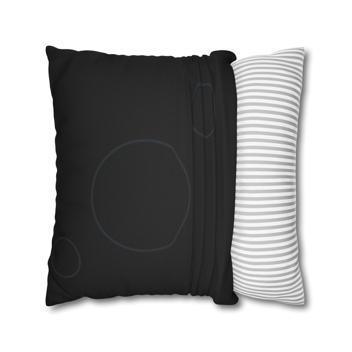 Diagonal Rings Alignment personalized pillow covers