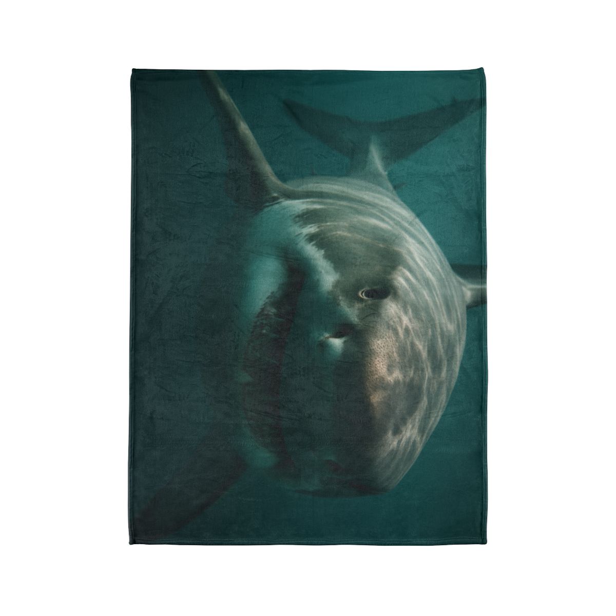 Silent Hunter Great White Shark unique gift blankets